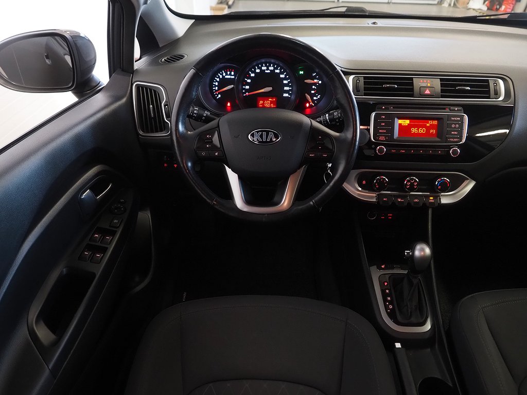Kia Rio 1.4 CVVT 109hk GLS Automat Komfort Rattvärme 2016