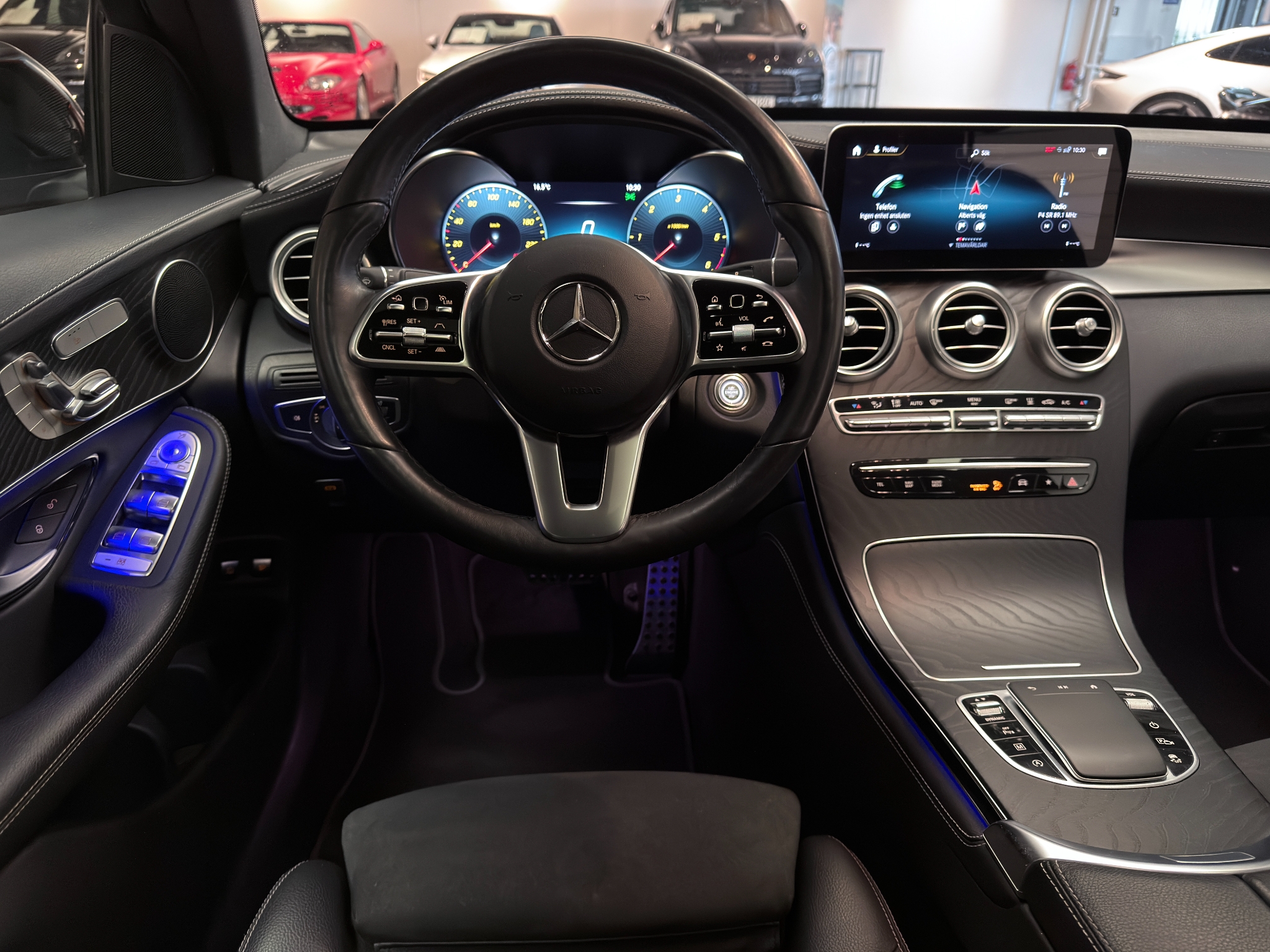 Mercedes-Benz GLC 220 d Coupé 4MATIC 194hk AMG | Drag | Se Spec 2020 - miniatyr 33