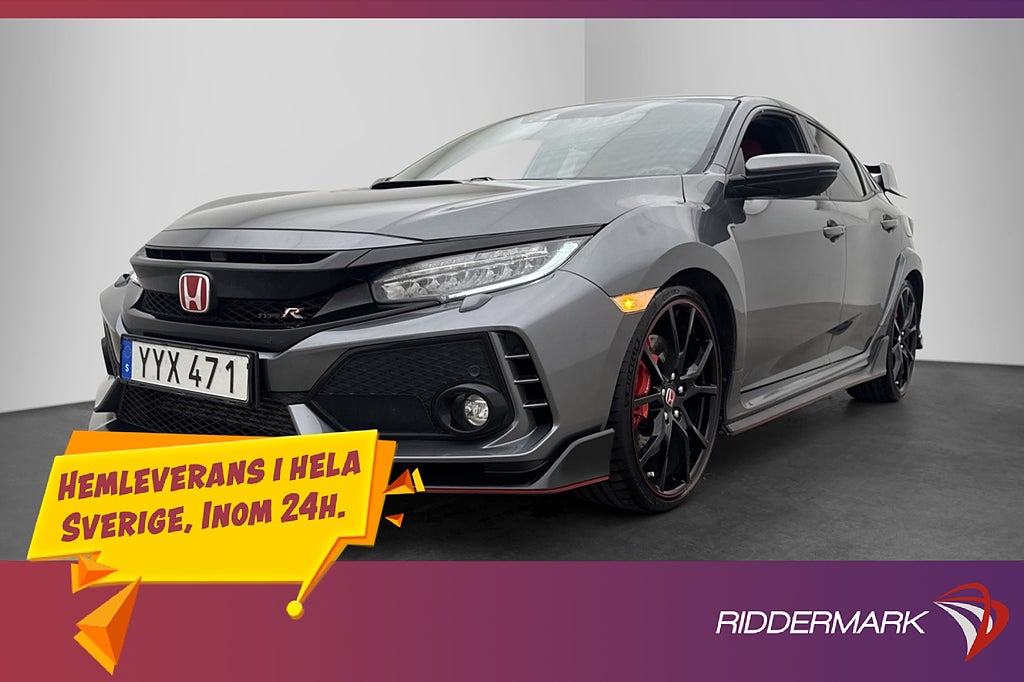 Honda Civic Type R 2.0 320hk GT Kamera Keyless Adapt-fart