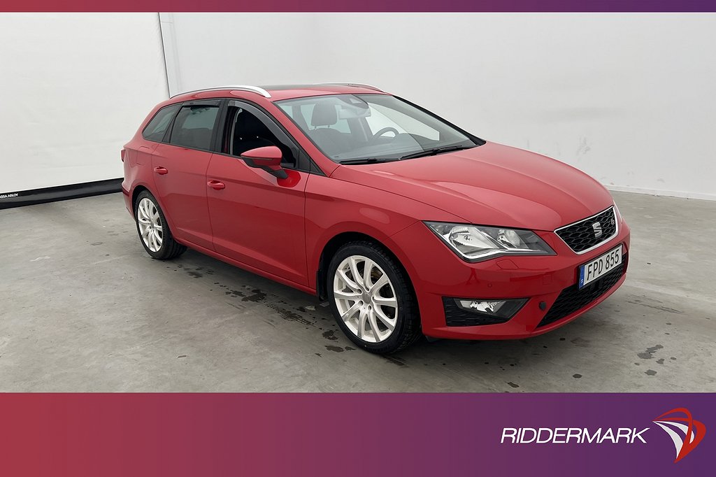 Seat Leon ST 1.8 TSI 180hk FR Pano Värmare Navi Drag