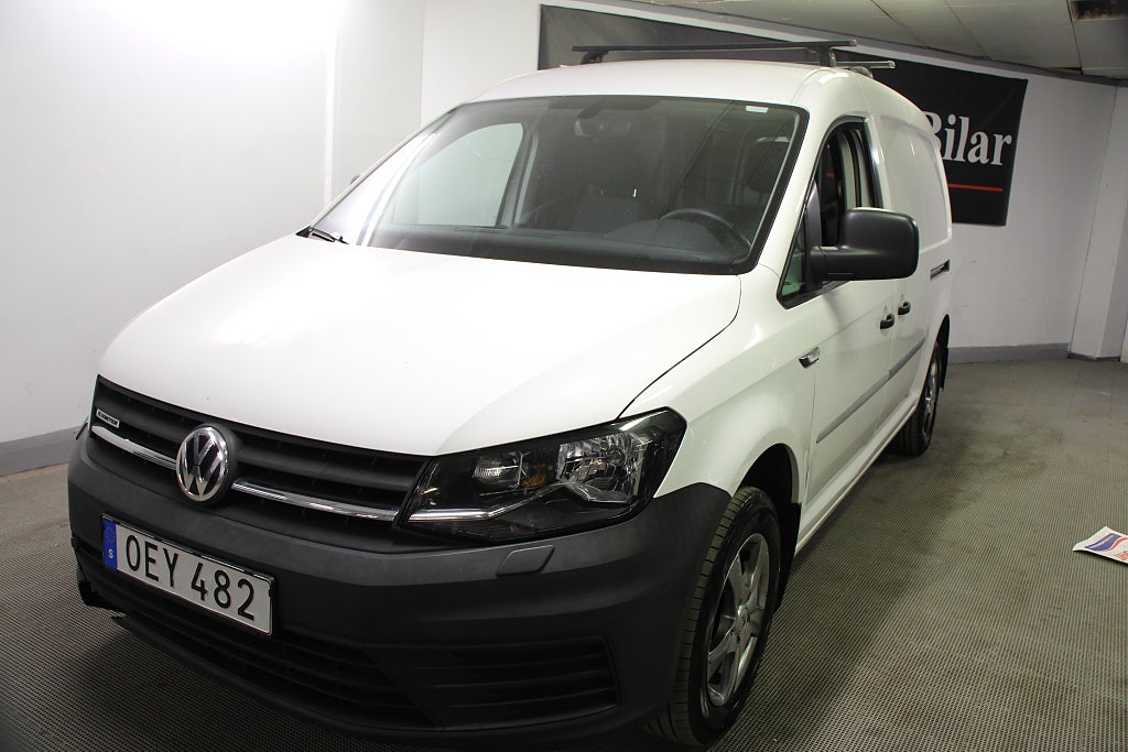Volkswagen Caddy Maxi Van 1.4 TGI 2 Sidodörrar Drag Ny besiktigat Värmare 