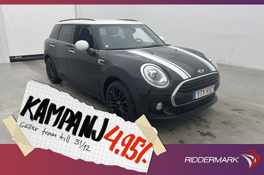 MINI Clubman 136hk Salt II JCW H/K Farthåll 4,95% Ränta