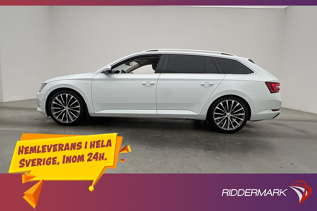 Skoda Superb 2.0 TSI 220hk L&K Värmare Canton Kamera CarPlay