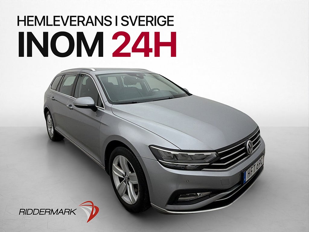 Volkswagen Passat Drag Kamera Adaptiv-fart Värmare