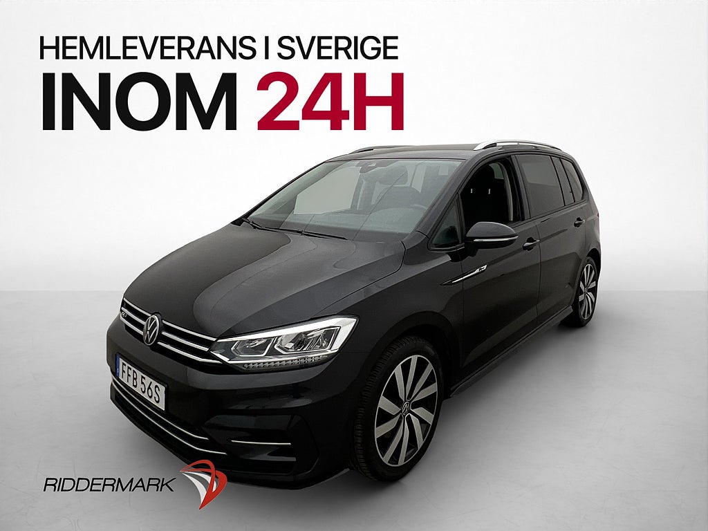 Volkswagen Touran 1.5 TSI R Line 7 Sits Värmare Dynaudio