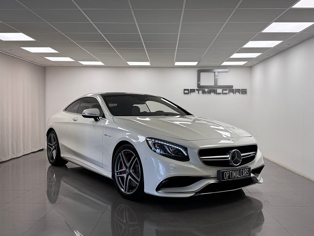 Mercedes-Benz S63 AMG 4MATIC Coupé 585HK Svensksåld Pano HUD SE SPEC*