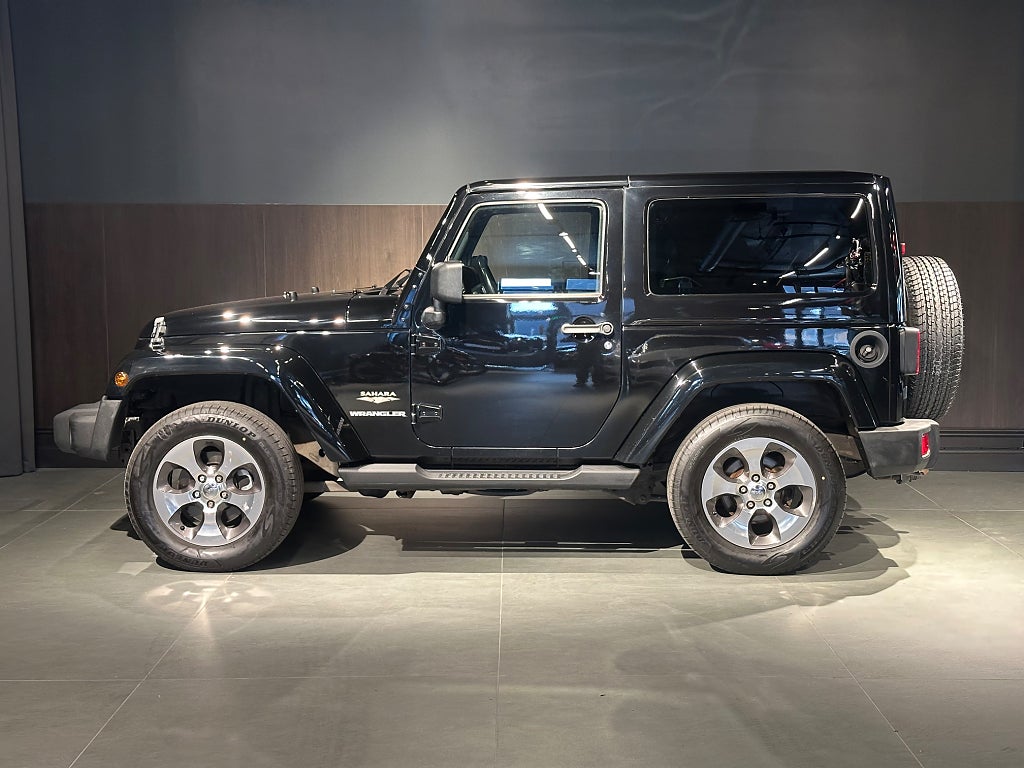 Jeep Wrangler JK 3.8 V6 4WD, Sahara, Drag, Softop, Hardtop, Sv såld