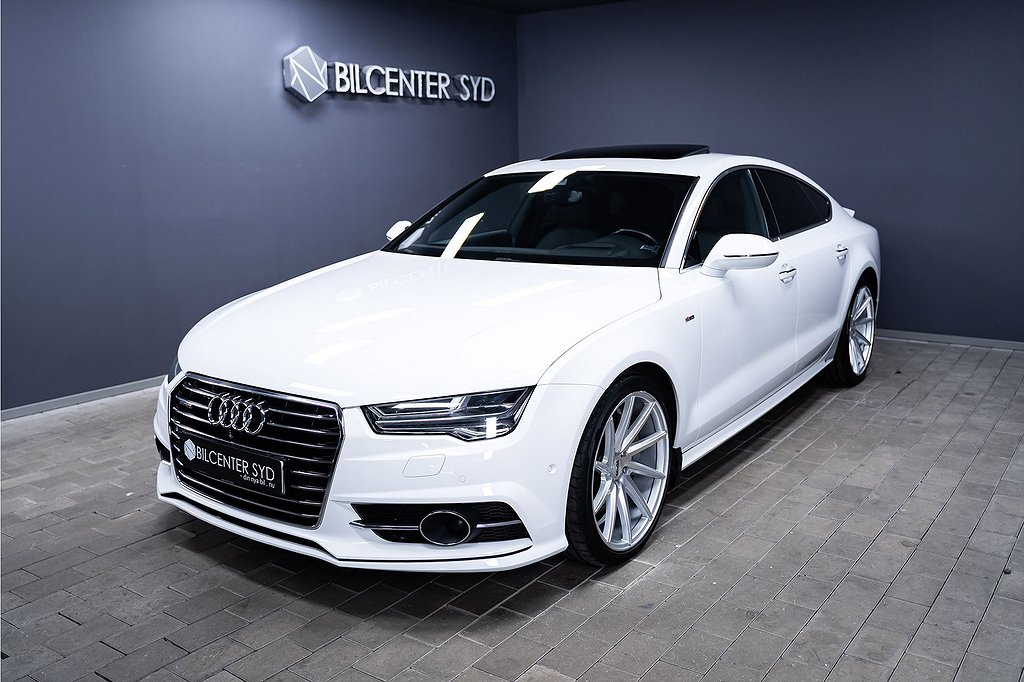 Audi A7 Sportback 3.0 TDI V6|Quattro|Taklucka|S-Line|218hk|