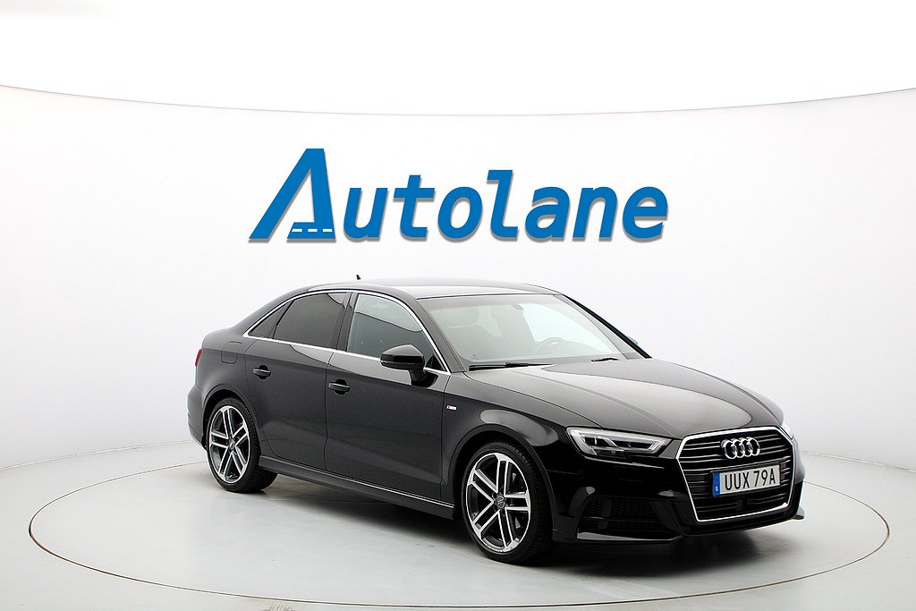 Audi A3 Sedan 35 TFSI S-Line, B&O, Carplay, Adaptiv 150hk