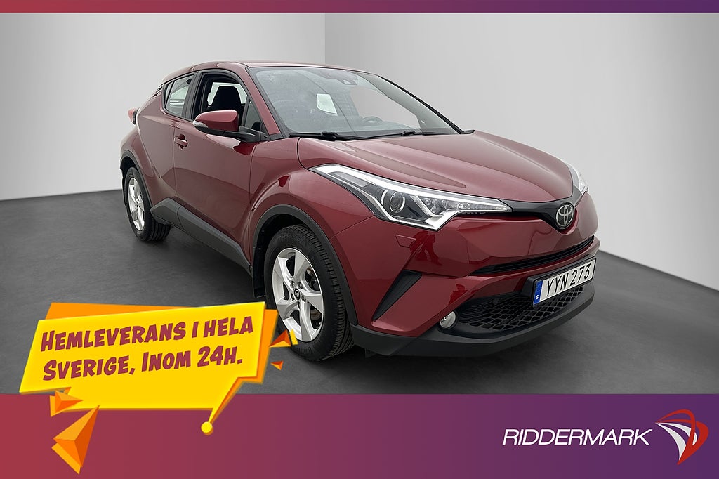 Toyota C-HR 1.2 Turbo AWD Active M&K-Värmare Kamera Adp-Fart