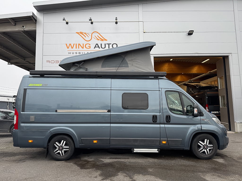 Hymer Sierra Nevada 150HK Fransk bädd & pop-up tak! Dragkrok