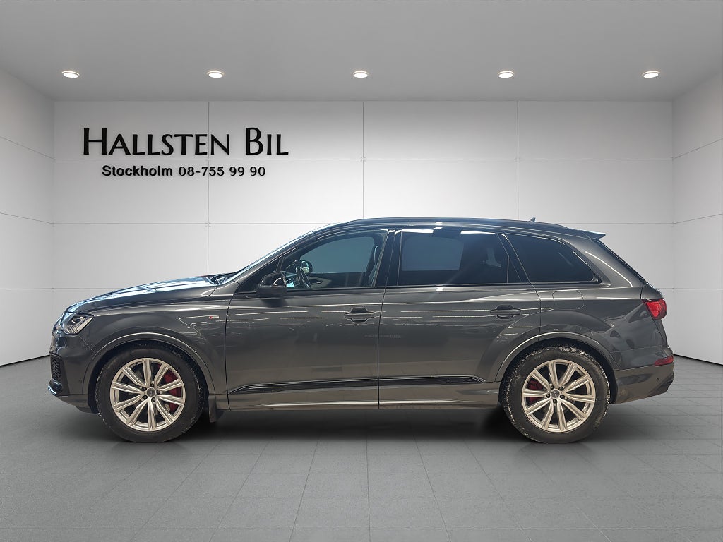 Audi Q7 60 TFSI Plug In 462Hk Panorama S-line MOMS B&O S-stolar