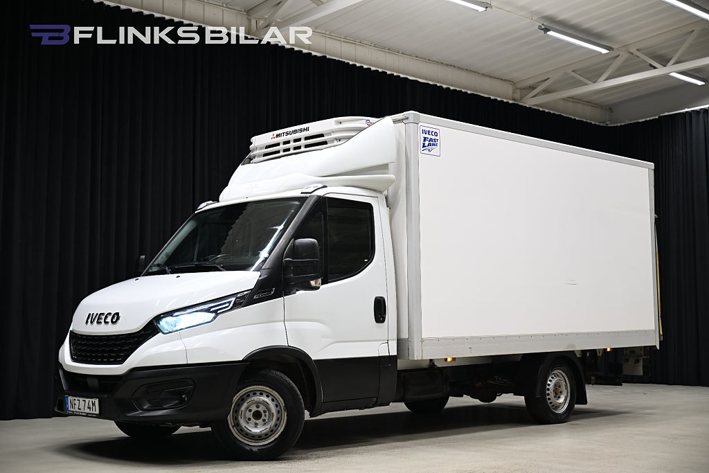 Iveco Daily 156HK Automat|Volymskåp|Bakgavellyft|Kylbil|NyKamrem