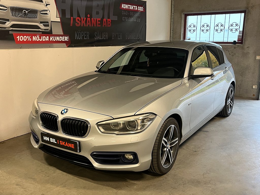 BMW 120 d 5-dörrars 190HKSteptronic svensksåld 