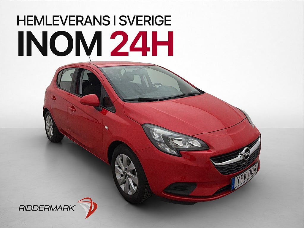 Opel Corsa 1.4 90hk Enjoy Rattvärme P-Sensorer Lågamil