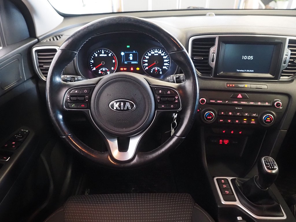 Kia Sportage 1.7 CRDi 115hk Advance |Drag|Backkamera|M&K| 2016