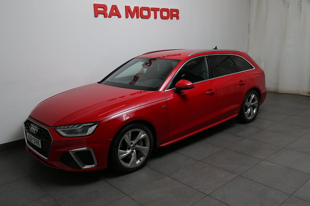 Audi A4 Avant 40 TFSI Quattro S Tronic S Line Värme Drag 2021