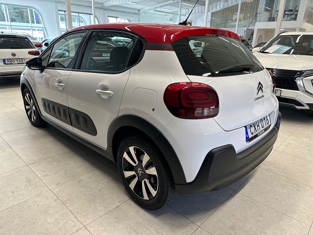 Citroën C3 1.2 PureTech 110 EAT Euro 6/P-sensorer/Carplay/Android