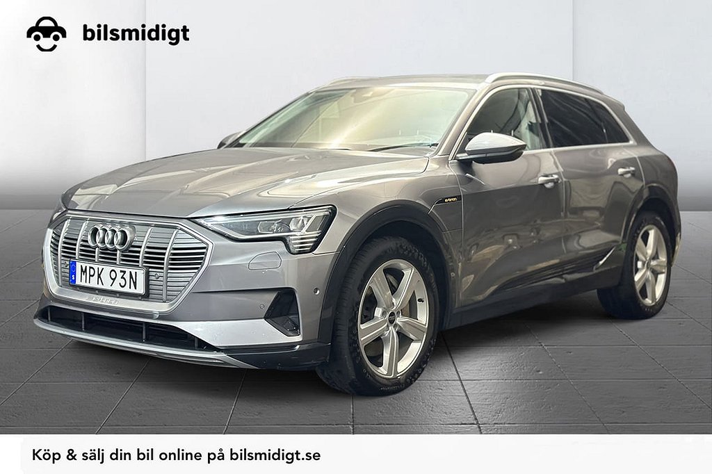 Audi E-Tron 55 Quattro Assistanspkt CCS GPS Läder Moms 408hk