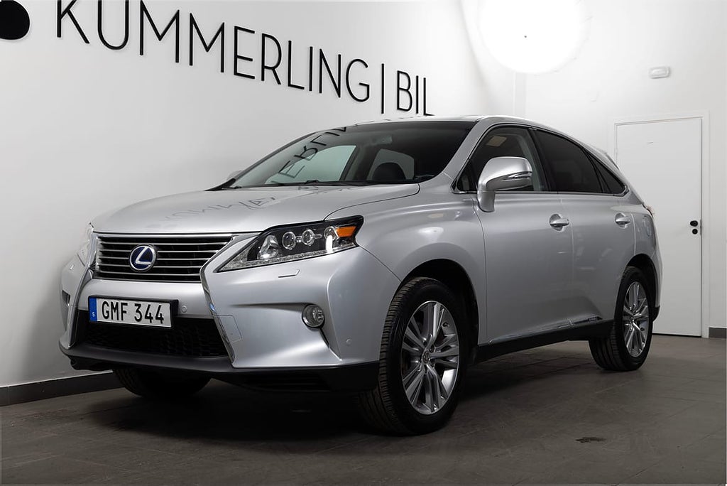 Lexus RX 450h AWD 3.5 V6 CVT 299hk Glastak/Navi/Läder/19\"