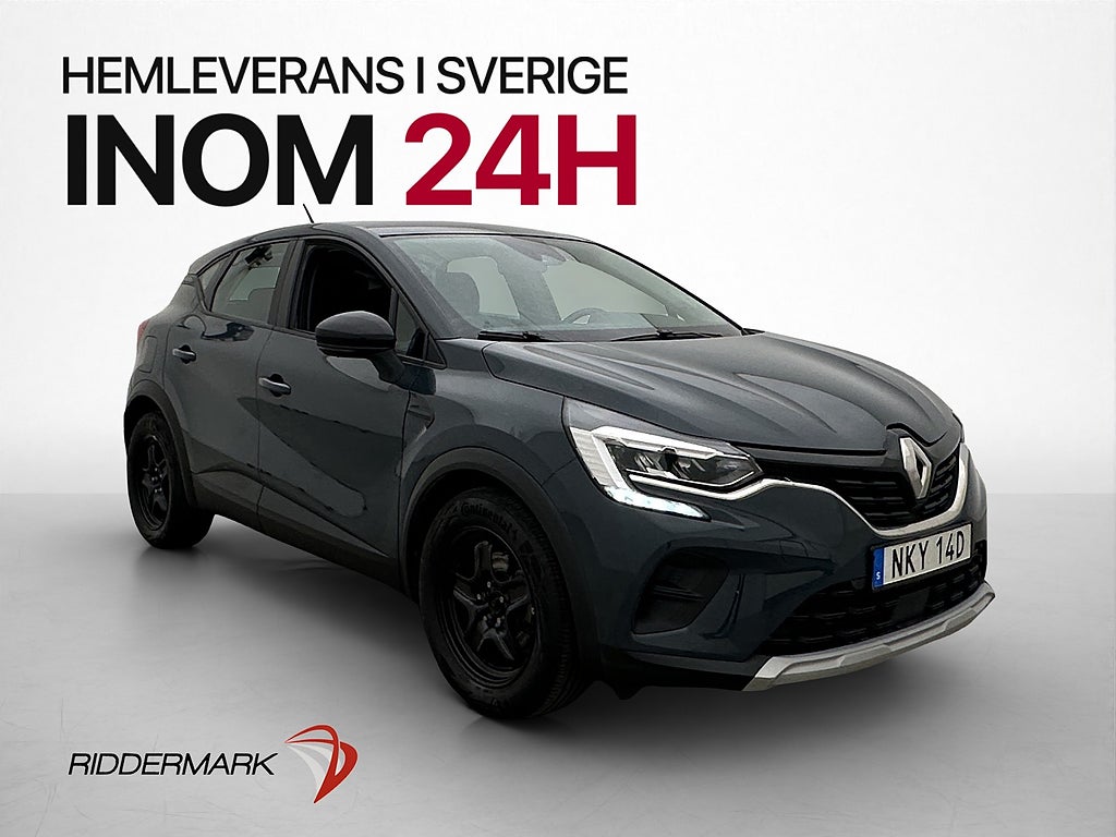 Renault Captur E-TECH Plugin-Hybrid 160hk Zen Cockpit Navi