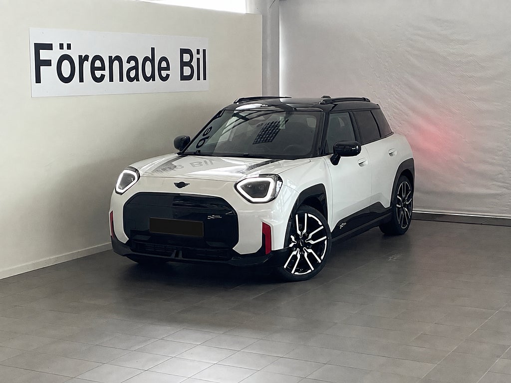 MINI JCW Aceman E JCW L Paket Panorama H/K HUD Komfortöppning Backkamera 
