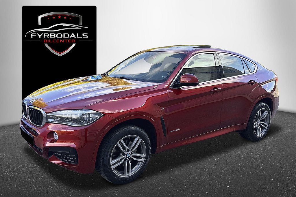 BMW X6 xDrive30d M-SPORT 258HK F16 SVSÅLD DIESELVÄRMARE HUD