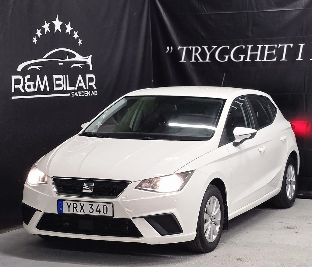 Seat Ibiza Få-ägare, Style-paket, CarPlay, Navi, Ny Serv/Bes!!!