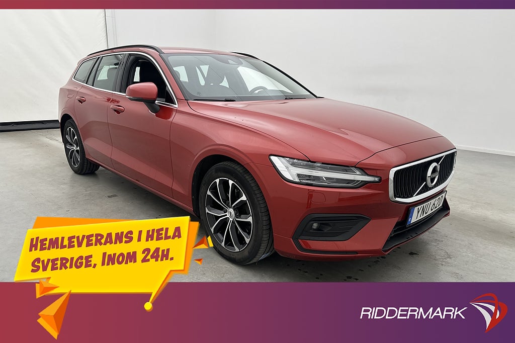 Volvo V60 B4 Momentum MOMS D-värmare Skinn B-kamera Drag