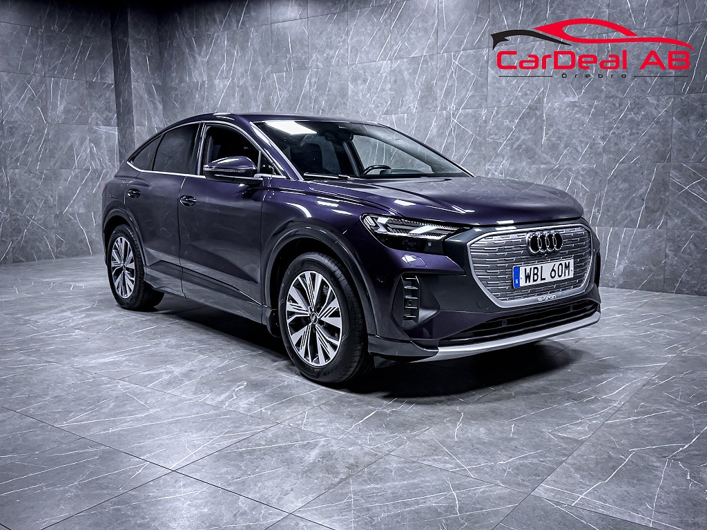 Audi Q4 50 Sportback e-tron Quattro Cockpit CarPlay Kamera Drag