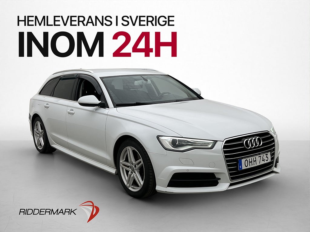 Audi A6 2.0 TDI Sport Edition Sensorer Bluetooth