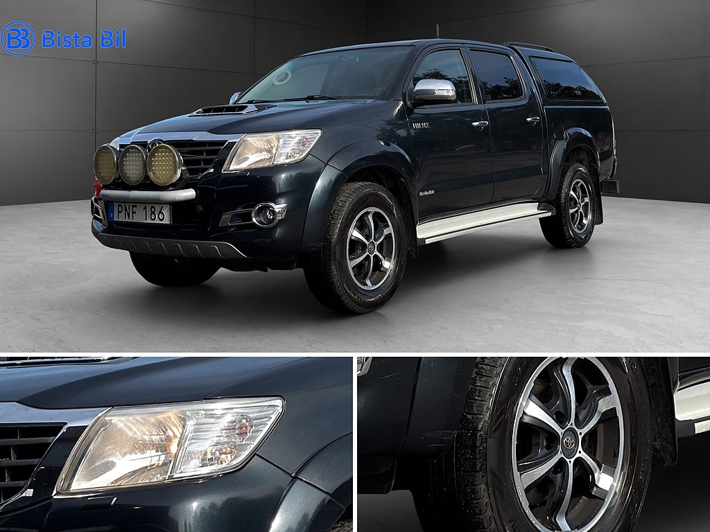 Toyota Hilux D-HYTT 3.0 D-4D 4X4 INVINCIBLE | SKINN | MOMS | 171Hk