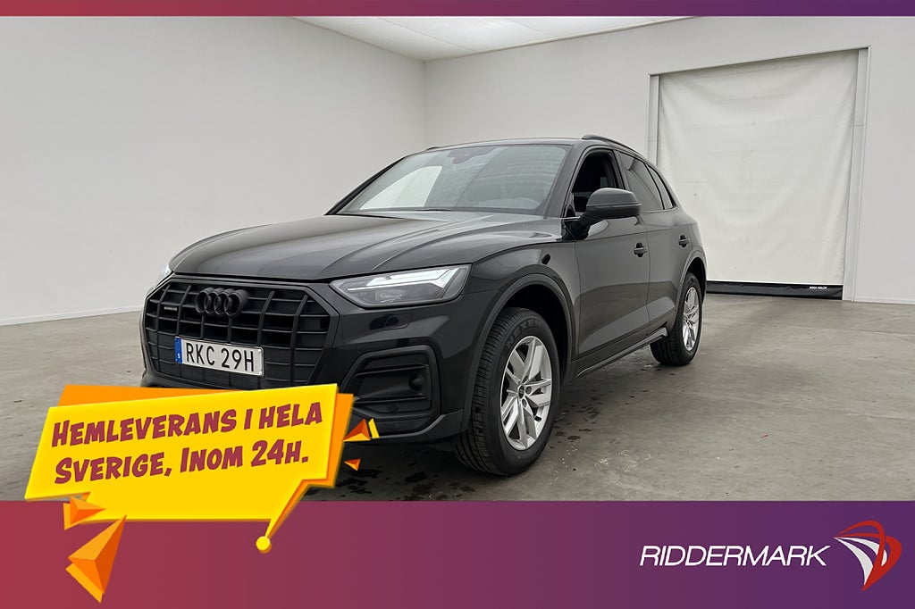 Audi Q5 40 TDI Quattro Proline Cockpit Kamera Värm Drag MOMS