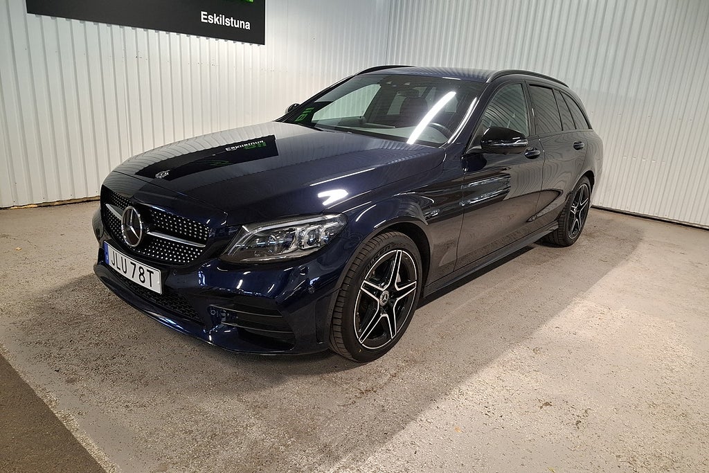 Mercedes-Benz C220 d 220d AMG Line/MKT UTR/Premiumpkt/Burmester/Värmare mm