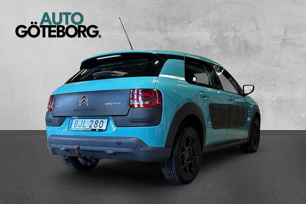 Citroën C4 Cactus 1.2 PureTech Fullservad 2-Ägare Nybesiktigad Dragkrok