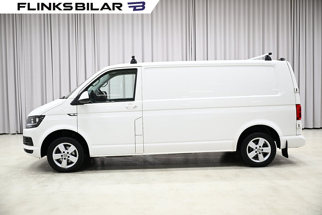 Volkswagen Transporter DSG 150HK L2||Sortimo-Inredd|Drag|Värmare|EnÄgare|SeUtr
