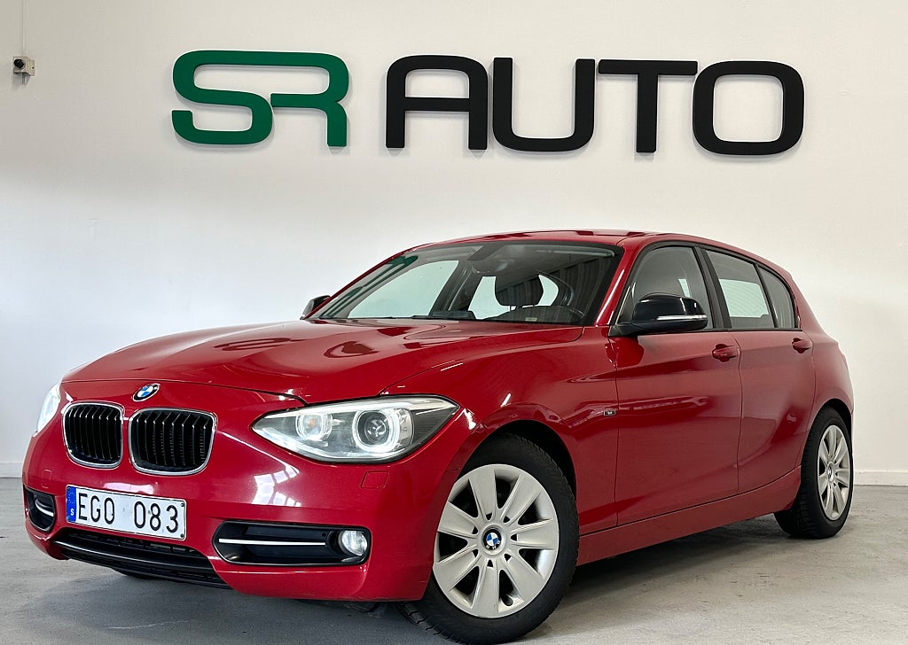 BMW 118d 5-dörrars Steptronic | Sport |  P-sensorer | Bluetooth