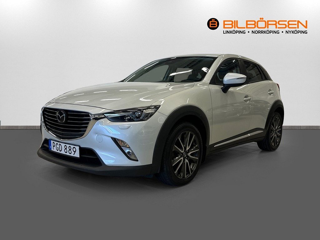 Mazda CX-3 2.0 150hk AWD Optimum 1.99% Ränta (BOSE, HUD, B-Kamera, Drag)