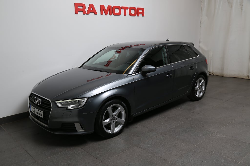 Audi A3 2,0 TFSI 190hk Quattro S Tronic Proline Sportback 2018