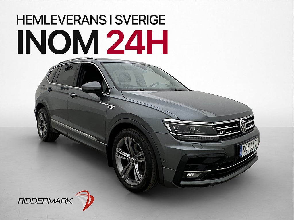 Volkswagen Tiguan Allspace 4M R-Line 7-Sits Cockpit D-Värm