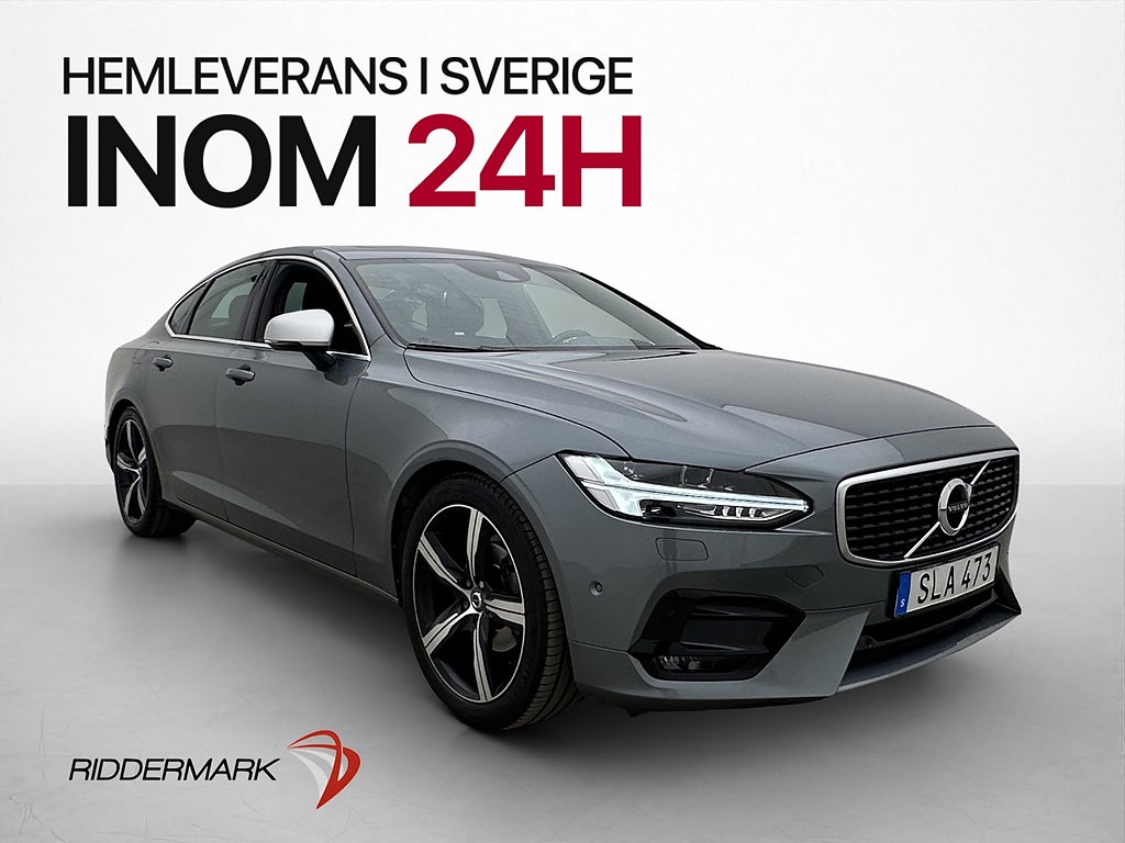 Volvo S90 D4 AWD R-Design Taklucka VOC Värm Kamera CarPlay
