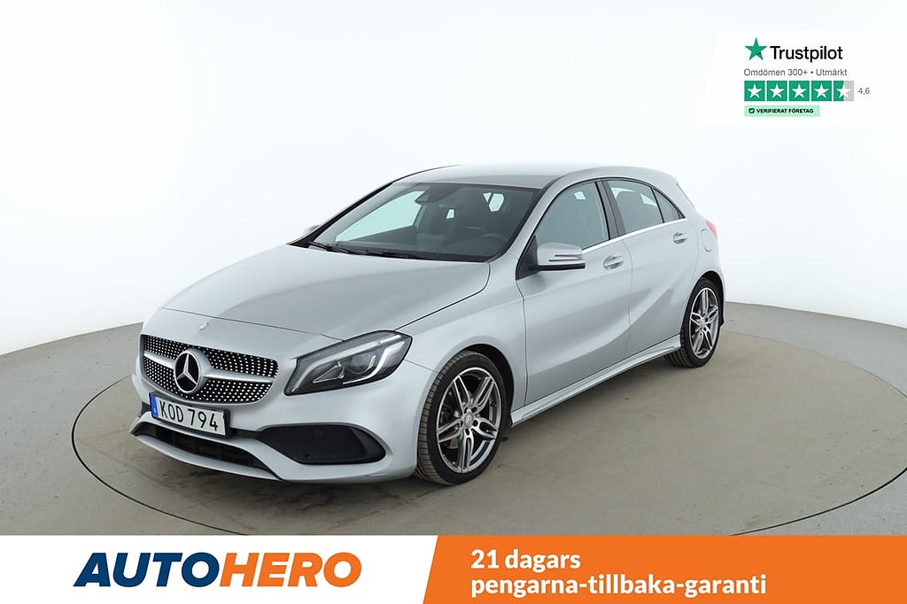 Mercedes-Benz A 180 AMG Sport / GPS, Värmare, Bluetooth