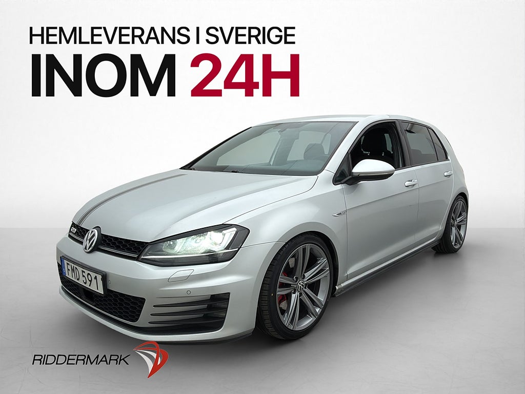 Volkswagen Golf 2.0 TDI 184hk GTD Plus Sensorer Värmare