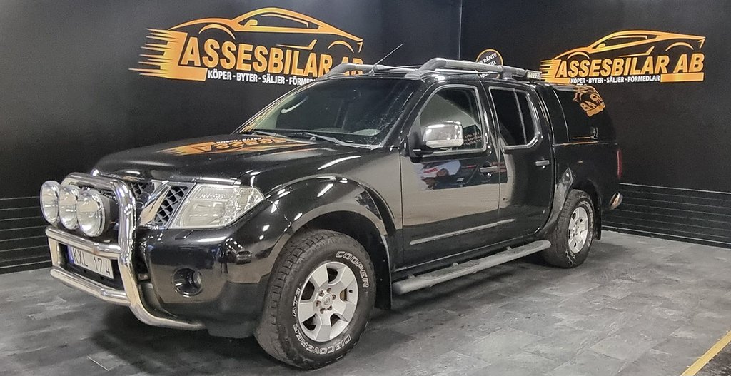 Nissan Navara Dubbelhytt 2.5 dCi 4x4 Euro 5 Motorvärmare