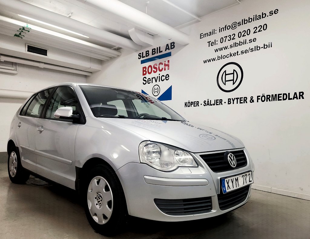 Volkswagen Polo 5-dörrar 1.4 Euro 4 Nybesiktigad/Kamrembytt