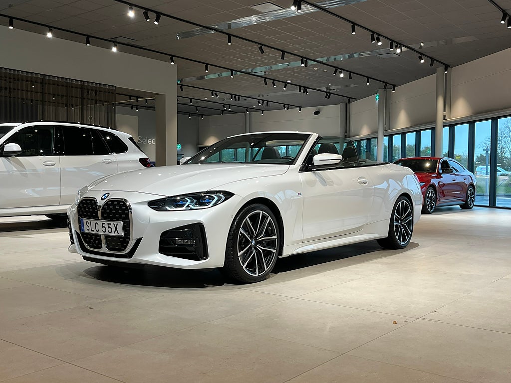 BMW 420i Cabriolet M Sport D/A Pro HiFi Rattvärme Dragkrok