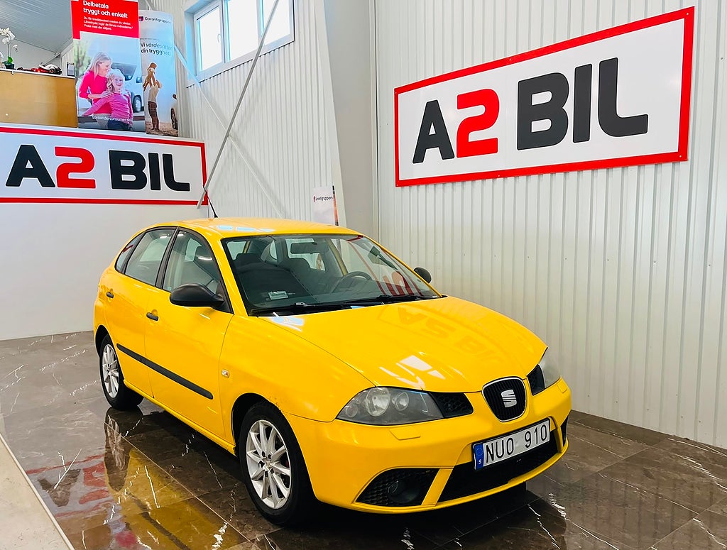 Seat Ibiza 5-dörrar 1.4 16v 0% ränta 