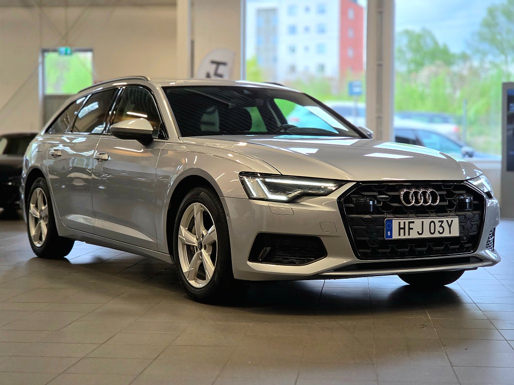 Audi A6 Avant 40 TDI quattro 204 hk / Navi / Värmare / Drag /