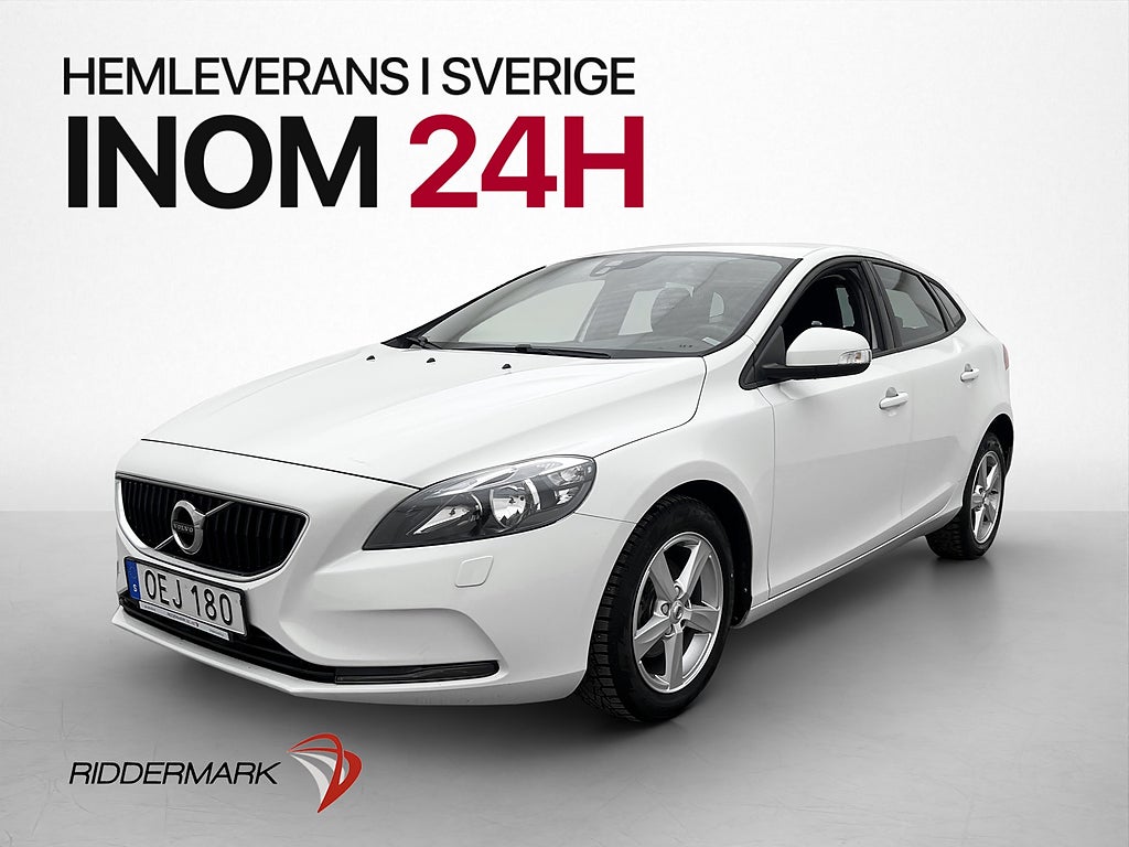 Volvo V40 D2 130hk Värmare VOC Bluetooth P-Sensorer