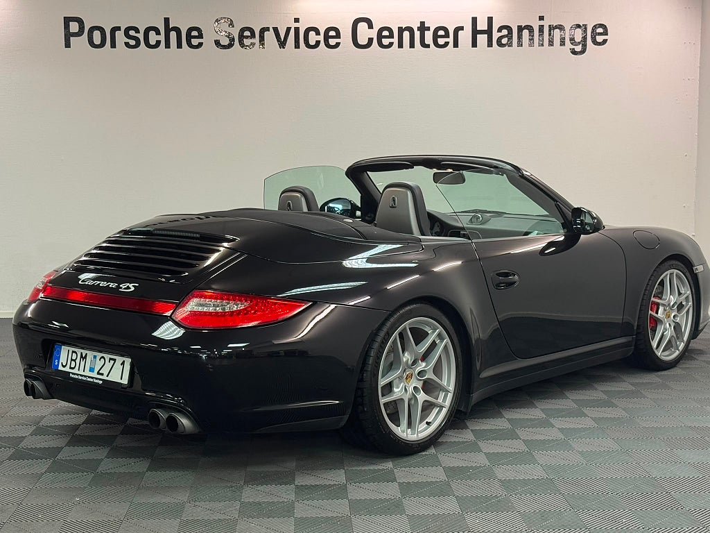 Porsche 911 Carrera 4S Cabriolet Manual, 6-trins, 385ps, 2009